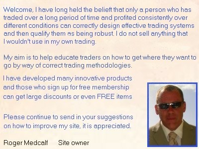 Precision Trading Systems owner Roger Medcalf