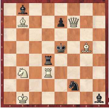 Chess puzzle mate in two