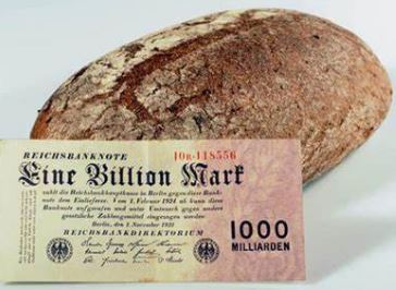 200 Billion marks a loaf